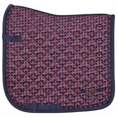 Tapis de selle All Over NBrands X Epplejeck Bleu foncé-rose