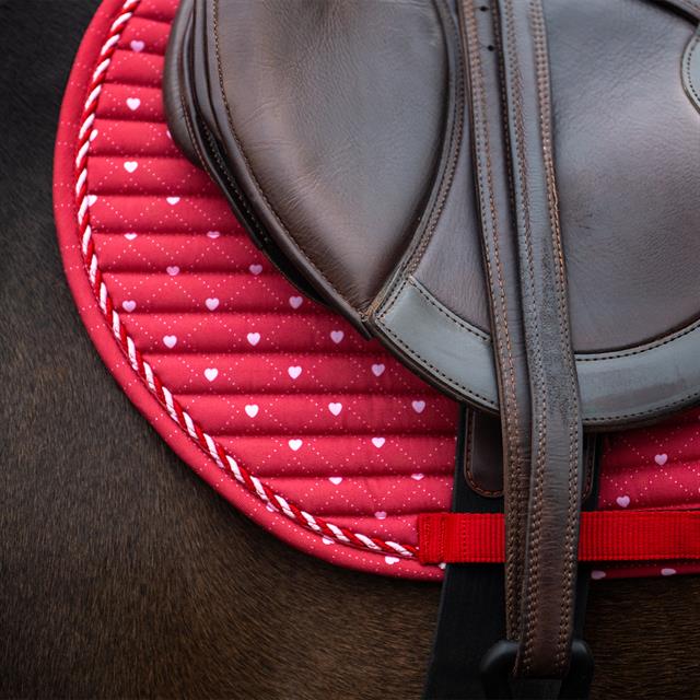 Tapis de selle All Purpose EJValentine Epplejeck Rouge