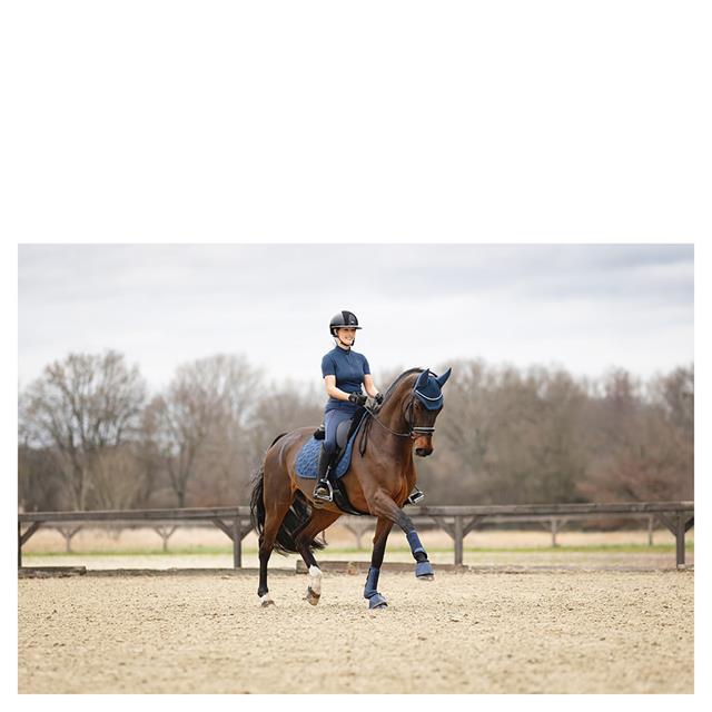 Tapis de selle ANKY 3C Dressage Bleu foncé