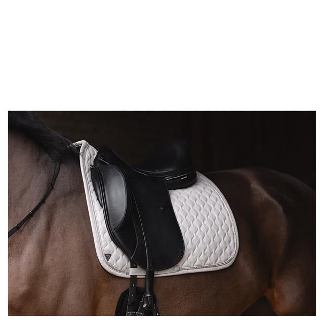 Tapis de selle ANKY Dressage Gris clair