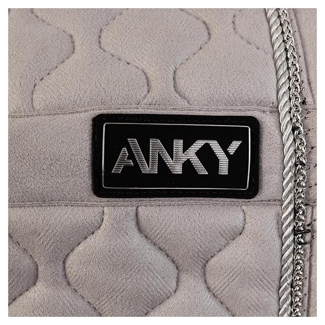 Tapis de selle ANKY Dressage Gris clair