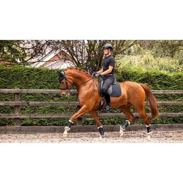 Tapis de selle anti-dérapant Soft Shell Dressage LeMieux Noir