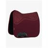 Tapis de selle anti-dérapant Soft Shell Dressage LeMieux Rouge foncé