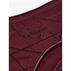 Tapis de selle anti-dérapant Soft Shell Dressage LeMieux Rouge foncé