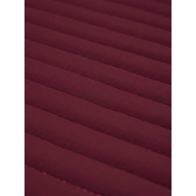 Tapis de selle anti-dérapant Soft Shell Dressage LeMieux Rouge foncé