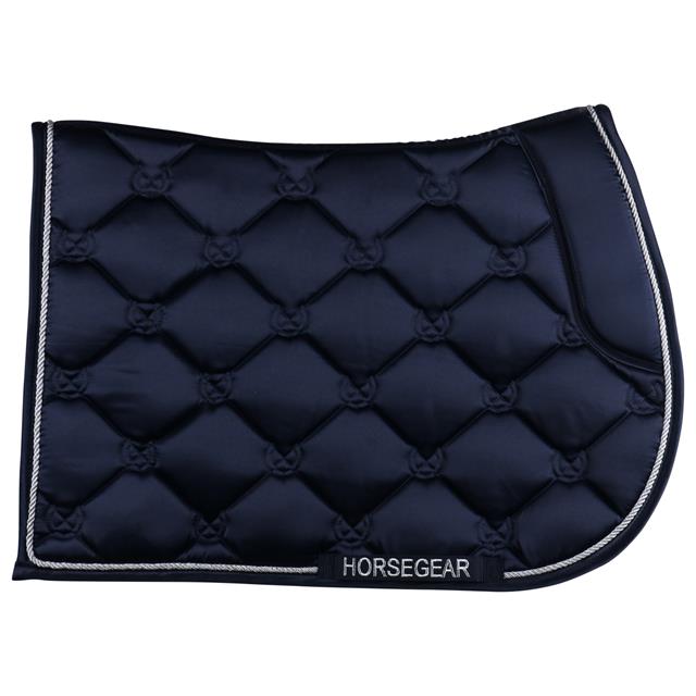 Tapis de selle Bayesa HORSEGEAR Bleu foncé