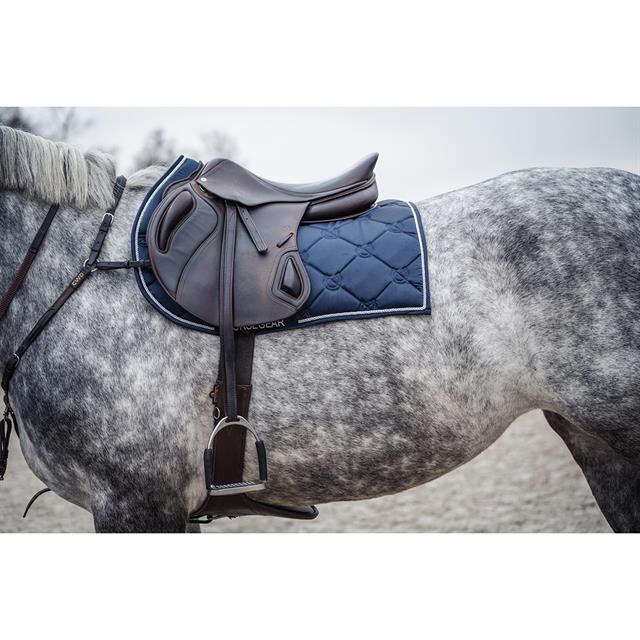 Tapis de selle Bayesa HORSEGEAR Bleu foncé