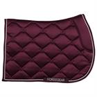 Tapis de selle Bayesa HORSEGEAR Mauve foncé