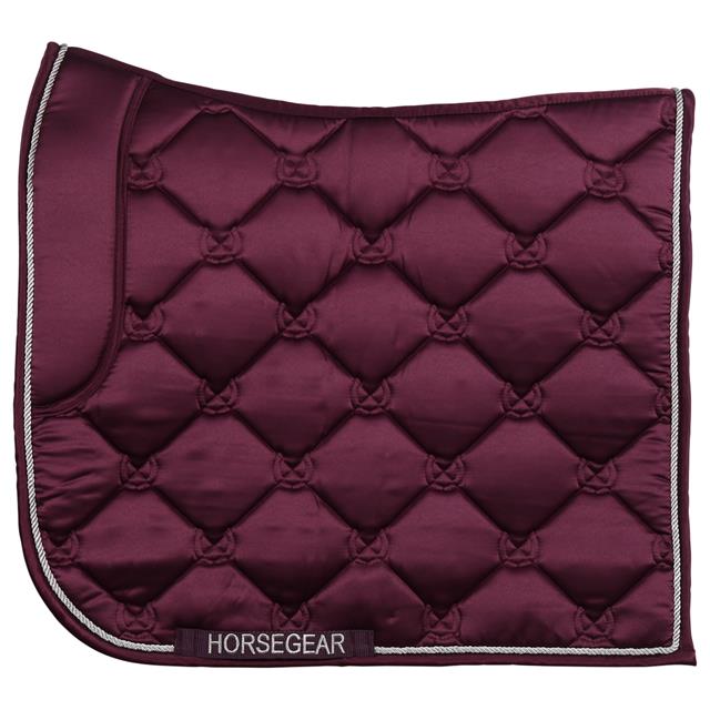 Tapis de selle Bayesa HORSEGEAR Mauve foncé