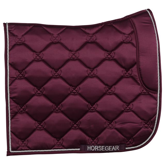 Tapis de selle Bayesa HORSEGEAR Mauve foncé
