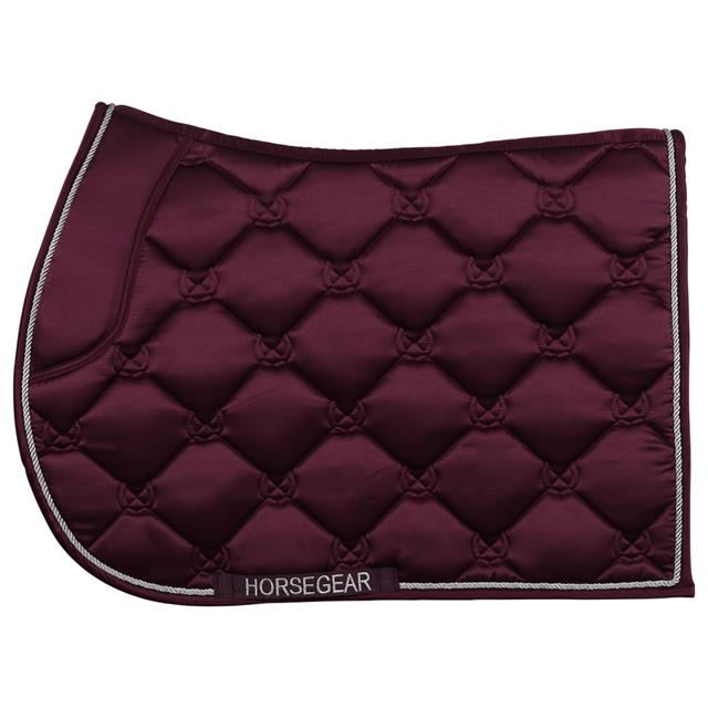 Tapis de selle Bayesa HORSEGEAR Mauve foncé