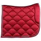 Tapis de selle Bayesa HORSEGEAR Rouge foncé