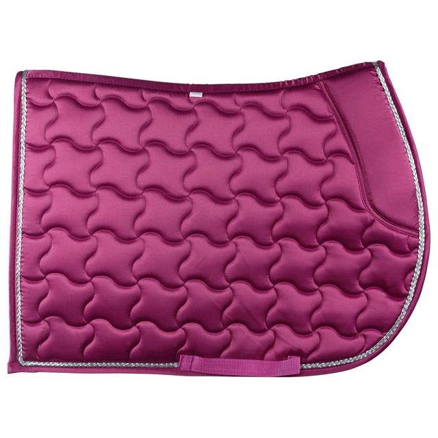 Tapis de selle Belezza HORSEGEAR Mauve foncé