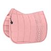 Tapis de selle Big Square Softshell Dressage Eskadron Platinum Rose