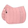 Tapis de selle Big Square Softshell Dressage Eskadron Platinum Rose