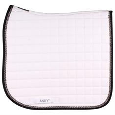Tapis de selle Braided Anky Blanc-noir