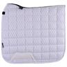 Tapis de selle Carbon Mesh Air Dressage LeMieux Blanc