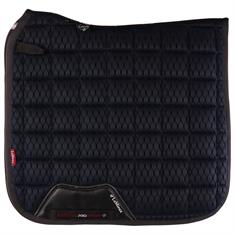 Tapis de Selle Carbon Mesh Air Dressage LeMieux Bleu foncé