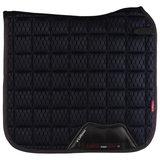 Tapis de selle Carbon Mesh Air Dressage LeMieux Bleu foncé