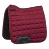 Tapis de selle Carbon Mesh Air Dressage LeMieux Rouge foncé