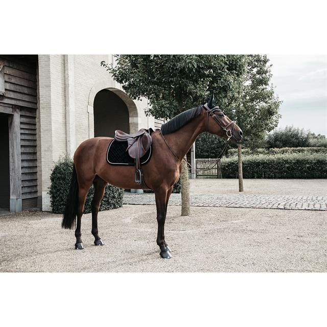 Tapis de selle Corduroy Kentucky Noir