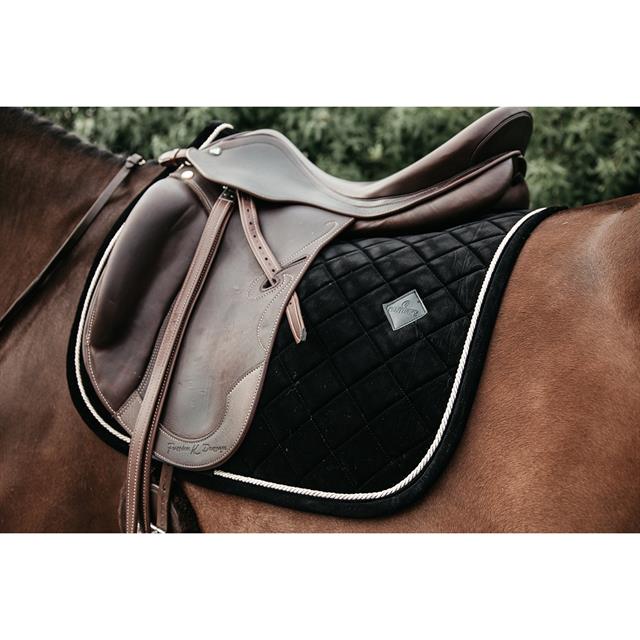Tapis de selle Corduroy Kentucky Noir