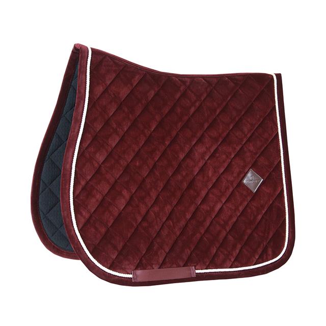 Tapis de selle Corduroy Kentucky Rouge foncé