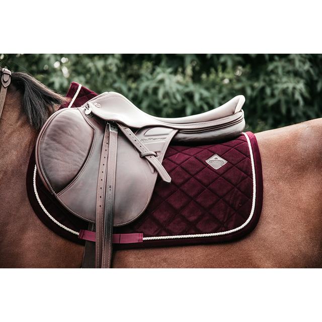 Tapis de selle Corduroy Kentucky Rouge foncé