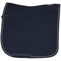 Tapis de selle Cotton Classic Silver Eskadron Bleu foncé