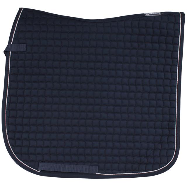 Tapis de selle Cotton Classic Silver Eskadron Bleu foncé