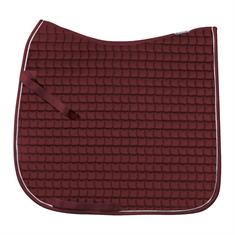 Tapis de selle Cotton Classic Silver Eskadron Rouge foncé