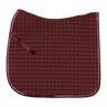 Tapis de selle Cotton Classic Silver Eskadron Rouge foncé