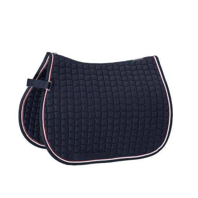 Tapis de selle Cotton Contrast Shetty Eskadron Bleu foncé
