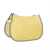 Tapis de selle Cotton Contrast Shetty Eskadron Jaune