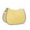 Tapis de selle Cotton Contrast Shetty Eskadron Jaune