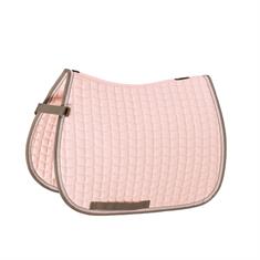 Tapis de selle Cotton Contrast Shetty Eskadron Rose clair