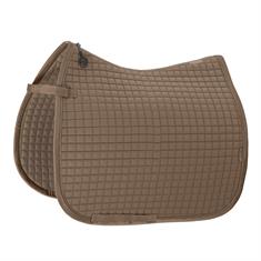 Tapis de selle Cotton Dressage Eskadron Platinum Marron clair