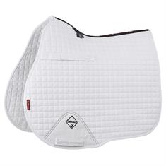 Tapis de selle Cotton Square LeMieux Blanc