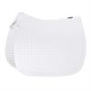 Tapis de selle Cotton Uni Eskadron Blanc