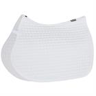 Tapis de selle Cotton Uni Eskadron Blanc