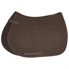 Tapis de selle Cotton Uni Eskadron Marron foncé