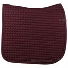 Tapis de selle Cotton Uni Eskadron Rouge foncé