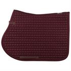 Tapis de selle Cotton Uni Eskadron Rouge foncé