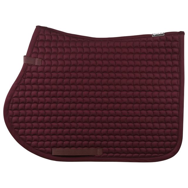 Tapis de selle Cotton Uni Eskadron Rouge foncé
