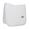 Tapis de selle Diamond Rope Dressage Kentucky Blanc