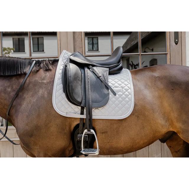 Tapis de selle Diamond Rope Dressage Kentucky Gris