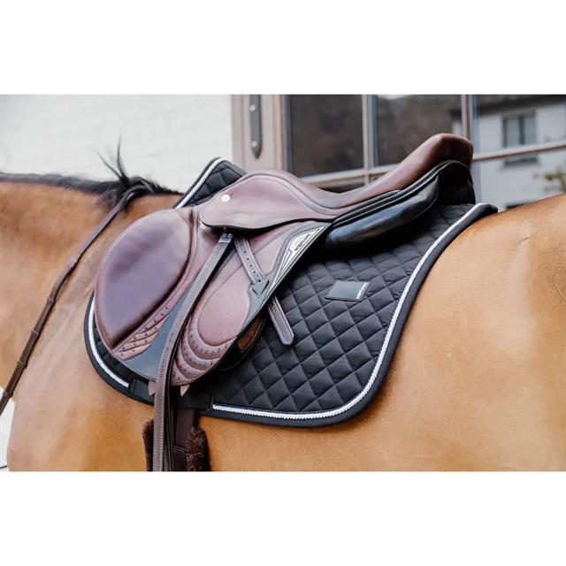 Tapis de selle Diamond Rope Jumping Kentucky Noir