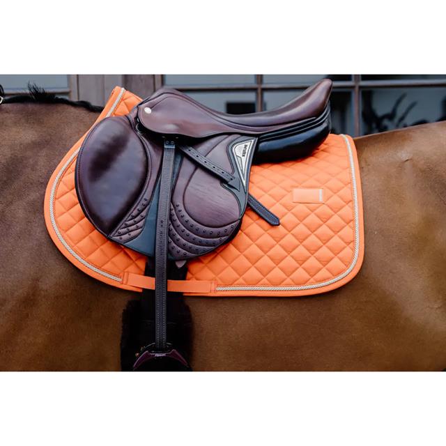 Tapis de selle Diamond Rope Jumping Kentucky Orange