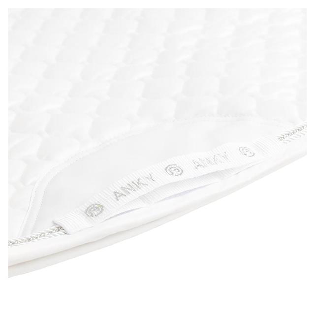 Tapis de selle Dressage Charm Anky Blanc