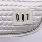Tapis de selle Dressage HGCompetiton HORSEGEAR Blanc